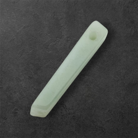 Aventurine green icicle 43x10 mm No 118 Aventurine green icicle 43x10 mm No 118