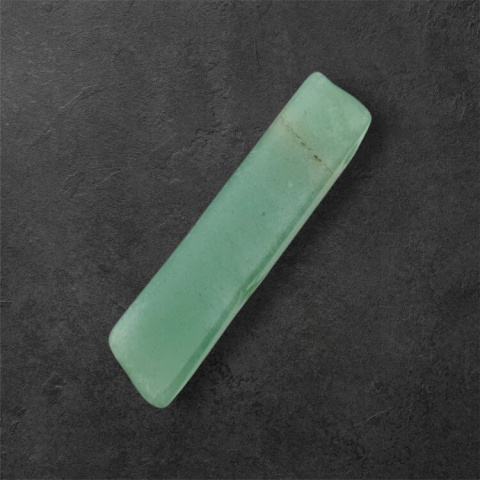 Green aventurine icicle 46x10 mm No 137 Green aventurine icicle 46x10 mm No 137