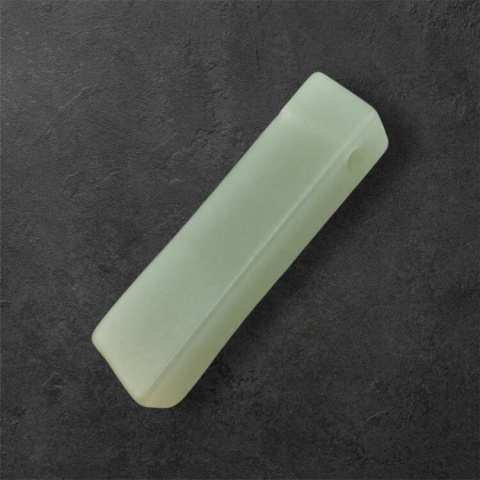 Green aventurine icicle 46x12 mm No 126 Green aventurine icicle 46x12 mm No 126