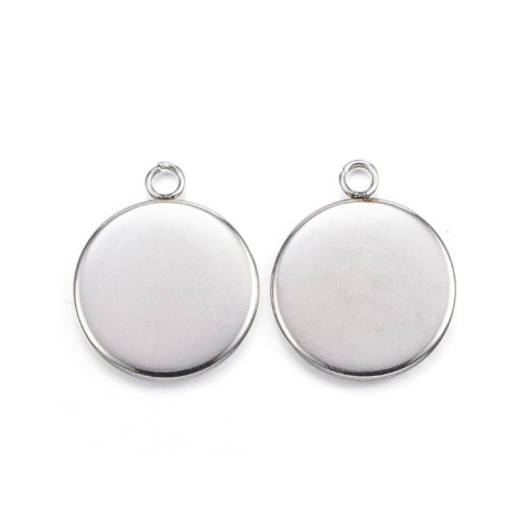 Cabochon setting fi 12 mm pendant 1 pc Cabochon setting fi 12 mm pendant 1 pc