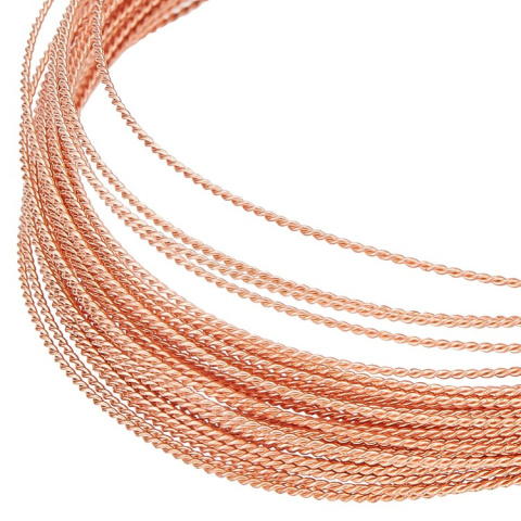 Drut miedziany skręcany 0,6 mm 6 m Drut miedziany skręcany 0,6 mm 6 m