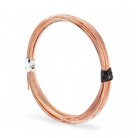 Flat copper wire 1.00x0.15 mm 6 m Flat copper wire 1.00x0.15 mm 6 m