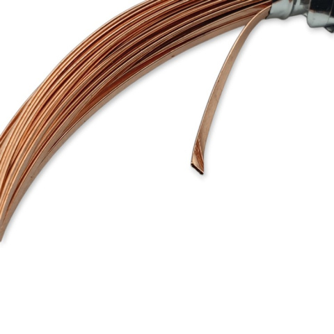 Flat copper wire 1.00x0.15 mm 6 m Flat copper wire 1.00x0.15 mm 6 m