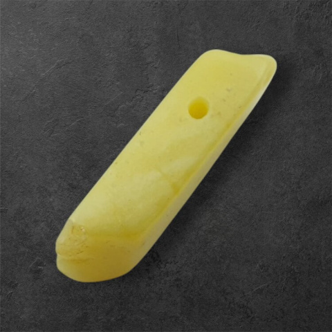 Jadeit cytrynowy sopel 26x10 mm nr 91 Jadeit cytrynowy sopel 26x10 mm nr 91
