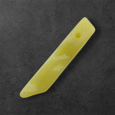 Lemon jade icicle 35x9 mm no. 90 Lemon jade icicle 35x9 mm no. 90