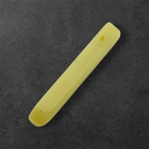 Jadeit cytrynowy sopel 46x9 mm nr 65 Jadeit cytrynowy sopel 46x9 mm nr 65