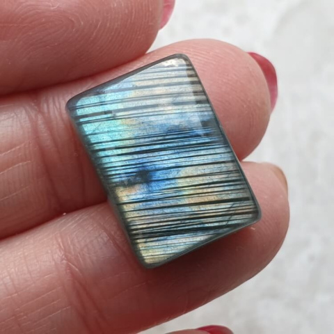 Labradorite cabochon 19x13 mm no. B272 Labradorite cabochon 19x13 mm no. B272