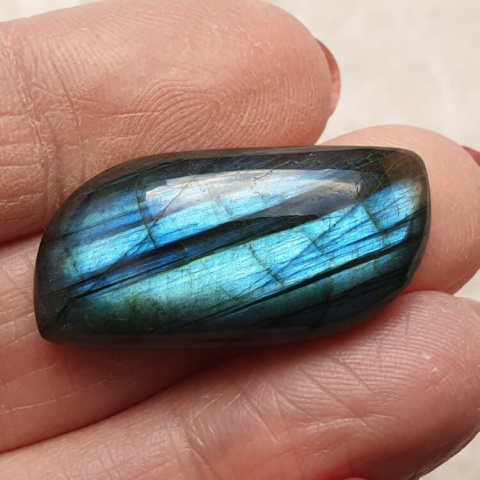 Labradorite cabochon 30x15 mm no. B291 Labradorite cabochon 30x15 mm no. B291
