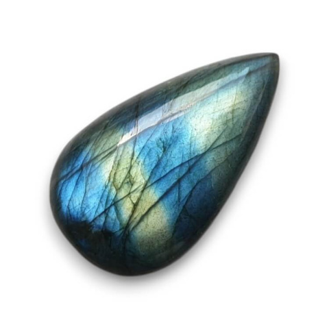 Labradorite cabochon 37x21 mm no. B254 Labradorite cabochon 37x21 mm no. B254