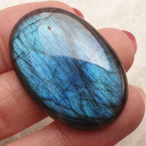 Labradorite cabochon 37x26 mm no B229 Labradorite cabochon 37x26 mm no B229