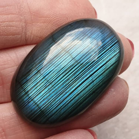 Labradorite cabochon 38x24 mm no B294 Labradorite cabochon 38x24 mm no B294