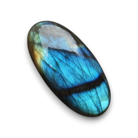 Labradorite cabochon 41x21 mm no. B237 Labradorite cabochon 41x21 mm no. B237