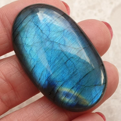 Labradorite cabochon 43x26 mm no B278 Labradorite cabochon 43x26 mm no B278