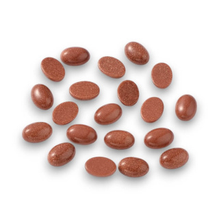 Sandstone cabochon 9x7 mm 1 pc
