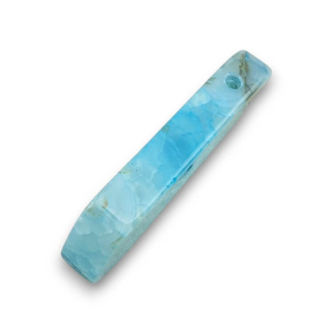 Agate crackle icicle 44x18 mm no 160