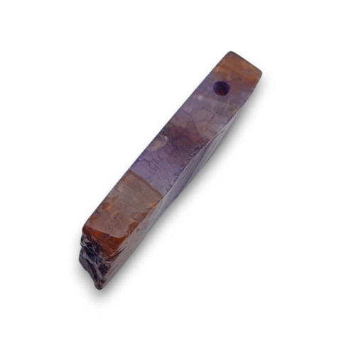 Agate crackle icicle 44x19 mm no 138 Agate crackle icicle 44x19 mm no 138