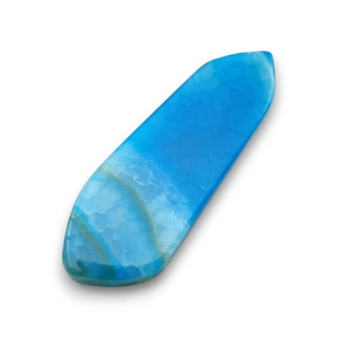 Agate crackle icicle 46x17 mm no 96 Agate crackle icicle 46x17 mm no 96