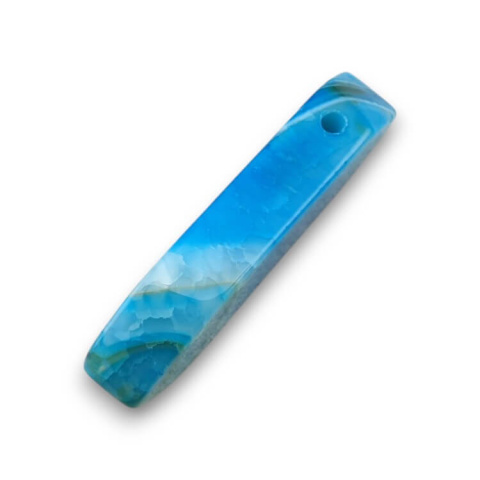 Agate crackle icicle 46x17 mm no 96 Agate crackle icicle 46x17 mm no 96