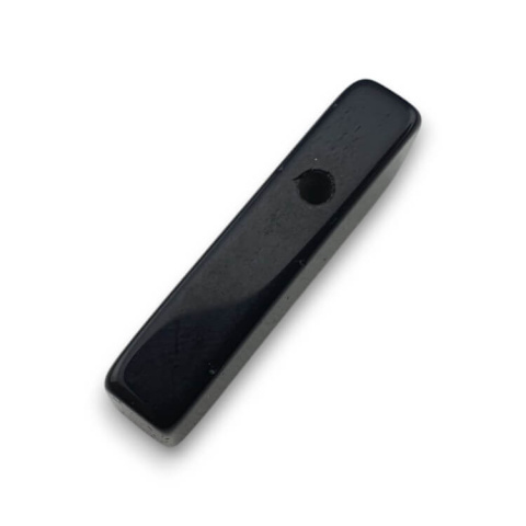 Obsydian czarny sopel 28x11 mm nr 184 Obsydian czarny sopel 28x11 mm nr 184