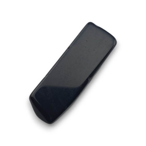 Obsidian black icicle 30x11 mm no. 198 Obsidian black icicle 30x11 mm no. 198