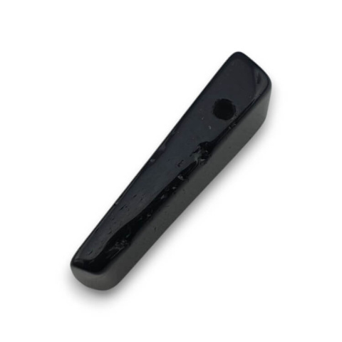 Obsidian black icicle 31x11 mm no 214 Obsidian black icicle 31x11 mm no 214