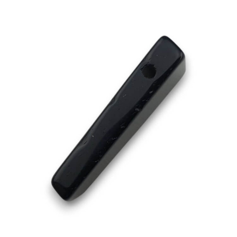 Obsidian black icicle 33x12 mm no. 157 Obsidian black icicle 33x12 mm no. 157