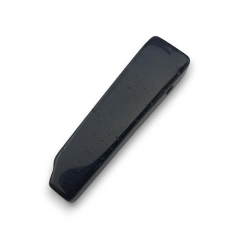 Black obsidian icicle 37x10 mm no 175 Black obsidian icicle 37x10 mm no 175