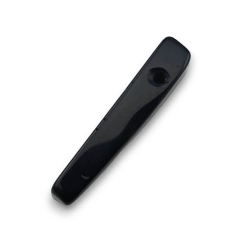 Black obsidian icicle 37x10 mm no 188 Black obsidian icicle 37x10 mm no 188