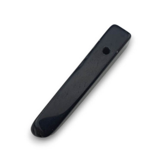 Black obsidian icicle 41x10 mm no 174