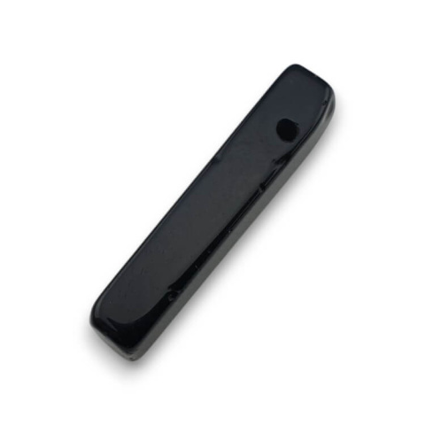 Black obsidian icicle 41x11 mm no 167 Black obsidian icicle 41x11 mm no 167