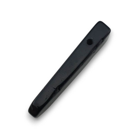 Black obsidian icicle 42x10 mm no 169 Black obsidian icicle 42x10 mm no 169