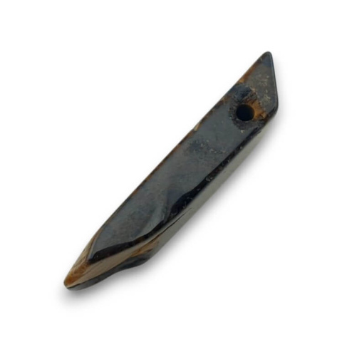 Tiger's eye icicle 37x11 mm no. 209 Tiger's eye icicle 37x11 mm no. 209