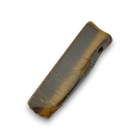 Tiger's eye icicle 40x11 mm no 192 Tiger's eye icicle 40x11 mm no 192