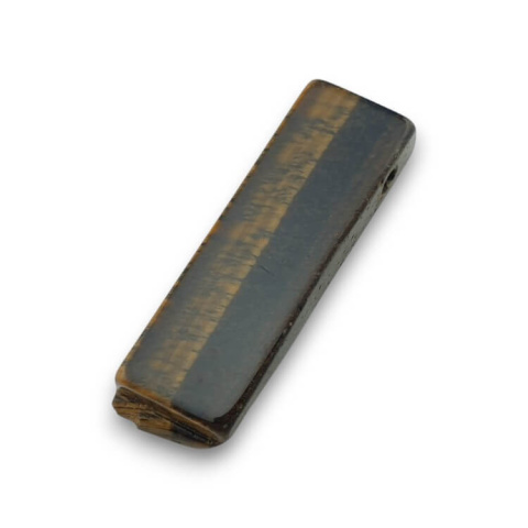 Tiger's eye icicle 42x13 mm no 168 Tiger's eye icicle 42x13 mm no 168