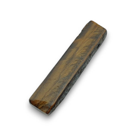 Tiger's eye icicle 43x10 mm no 158 Tiger's eye icicle 43x10 mm no 158