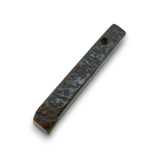 Tiger's eye icicle 43x10 mm no. 158