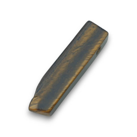 Tiger's eye icicle 44x11 mm no 151 Tiger's eye icicle 44x11 mm no 151