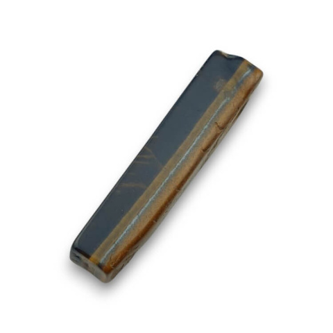 Tiger's eye icicle 45x10 mm no 162 Tiger's eye icicle 45x10 mm no 162