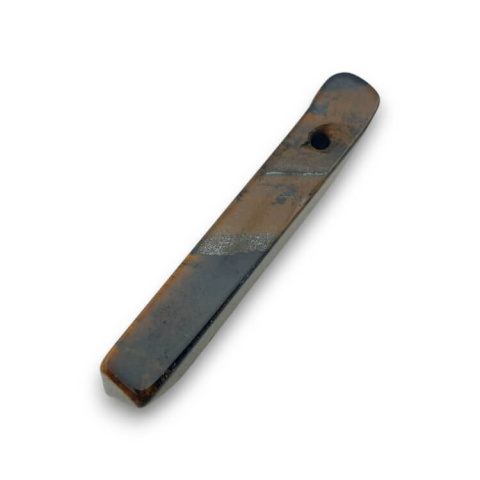 Tiger's eye icicle 50x11 mm no 181 Tiger's eye icicle 50x11 mm no 181