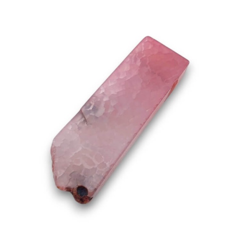 Agate crackle icicle 51x18 mm no. 195 Agate crackle icicle 51x18 mm no. 195