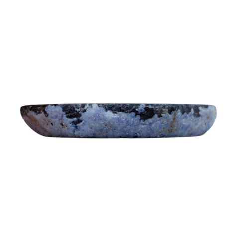 Agate slice with hole 33x33 mm no 417 Agate slice with hole 33x33 mm no 417