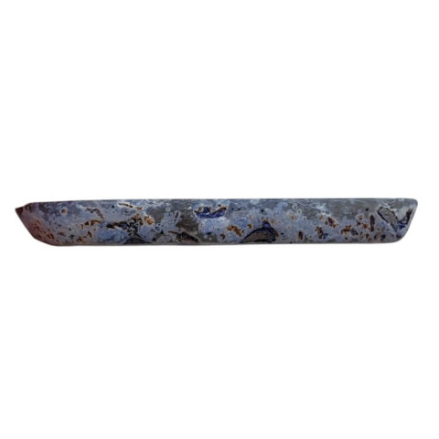Agate slice with hole 50x25 mm no 411 Agate slice with hole 50x25 mm no 411