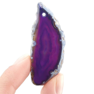 Agat plaster z dziurką 54x22 mm nr 414