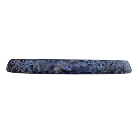 Agate slice with hole 54x50 mm no 384 Agate slice with hole 54x50 mm no 384
