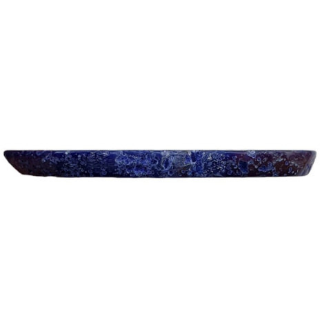 Agate slice with hole 60x31 mm no 410 Agate slice with hole 60x31 mm no 410
