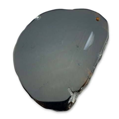 Agate slice with hole 67x50 mm no. 324 Agate slice with hole 67x50 mm no. 324