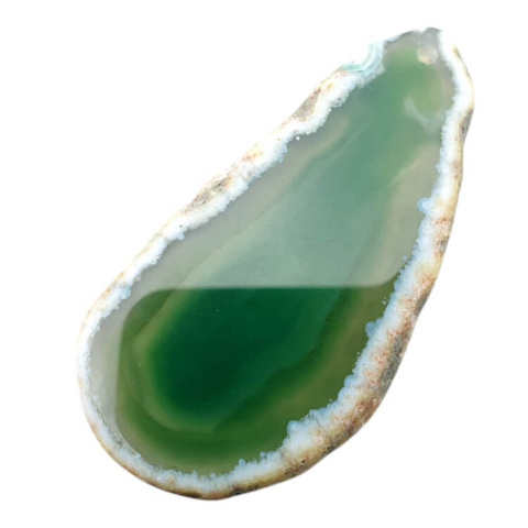 Agate slice with hole 69x35 mm no 549 Agate slice with hole 69x35 mm no 549