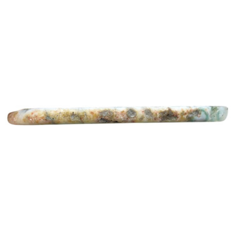 Agate slice with hole 69x35 mm no 549 Agate slice with hole 69x35 mm no 549