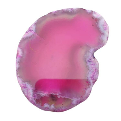 Agate slice with hole 69x52 mm no 476 Agate slice with hole 69x52 mm no 476