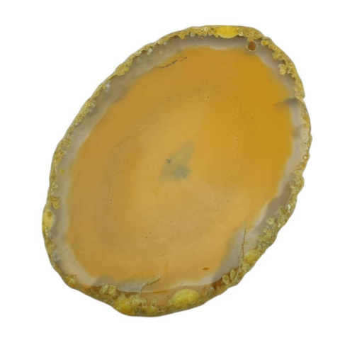 Agate slice with hole 71x45 mm no. 348 Agate slice with hole 71x45 mm no. 348